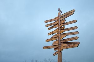 changing careers signpost